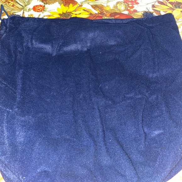 GL1200 Limited Edition Gold Wing Drawstring Helmet Bag Motorcycle Blue 14” X16” - Picture 3 of 4